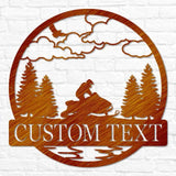 Snowmobile Outdoor Monogram