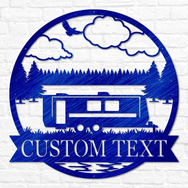 Travel Trailer Outdoor Monogram