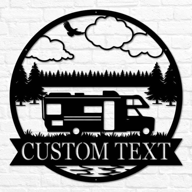 Truck Motor Home Outdoor Monogram