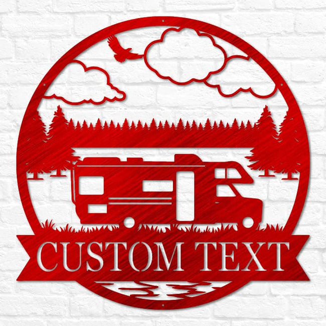 Truck Motor Home Outdoor Monogram