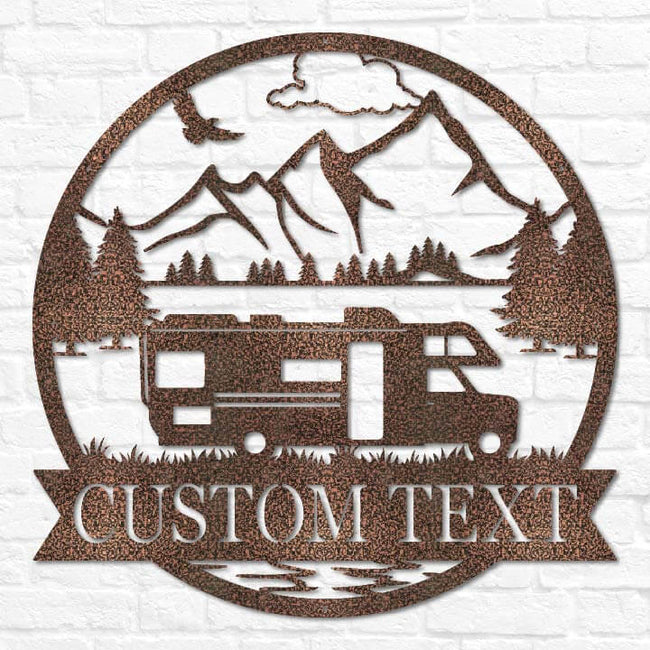 Truck Motor Home Outdoor Monogram