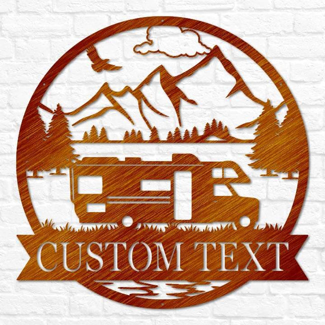 Truck Motor Home Outdoor Monogram