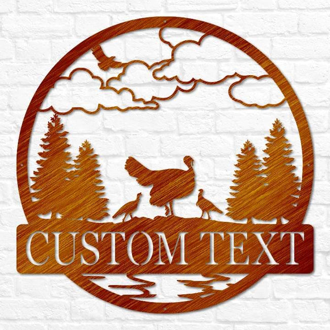 Turkey Outdoor Monogram