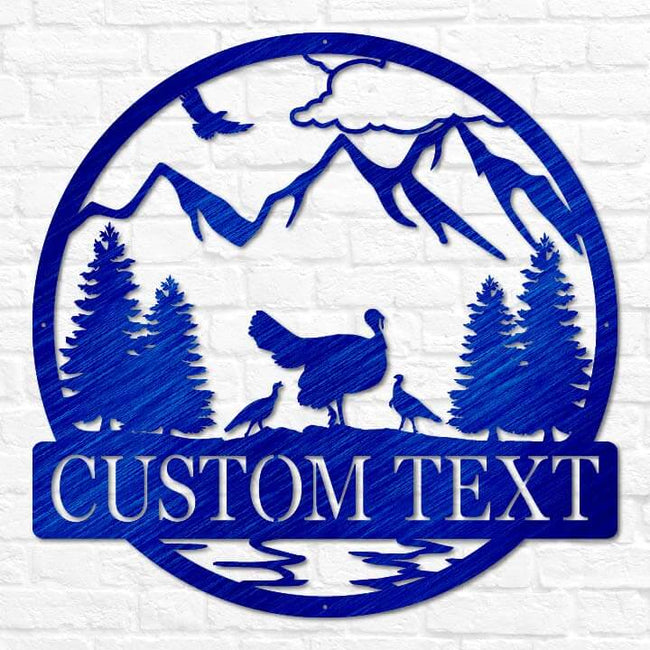 Turkey Outdoor Monogram