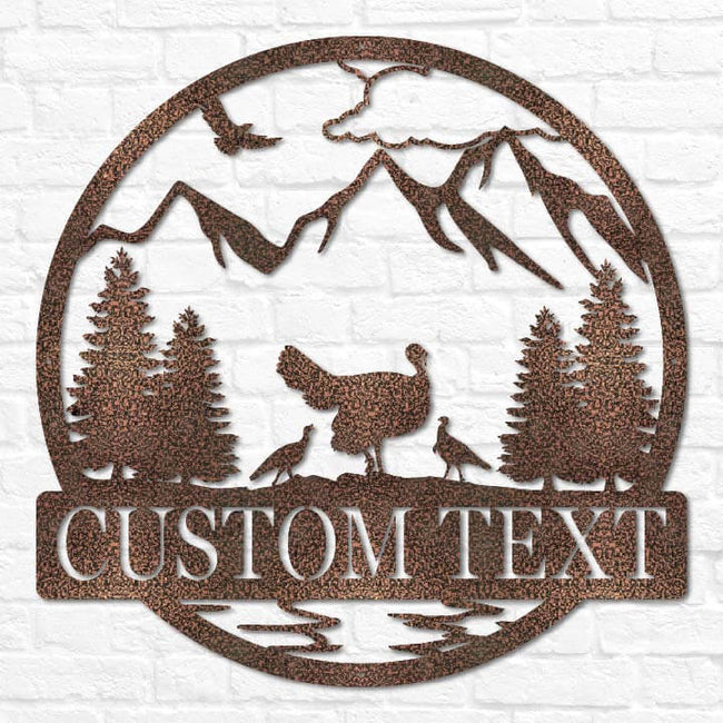 Turkey Outdoor Monogram