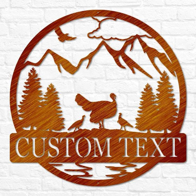 Turkey Outdoor Monogram