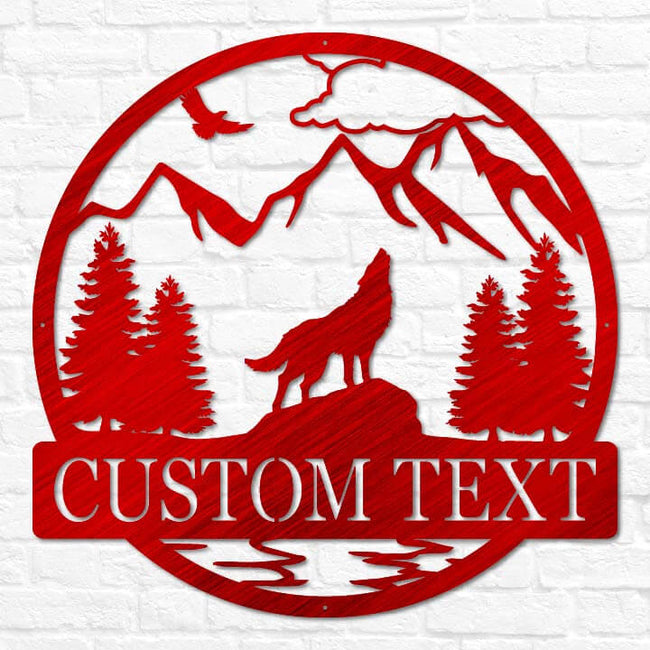 Wolf Outdoor Monogram