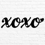 XOXO with Hearts