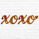 XOXO with Hearts
