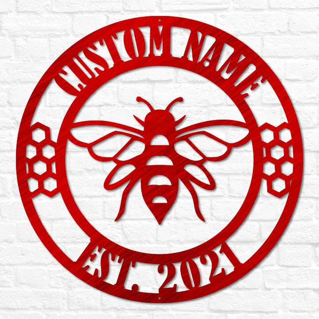 Bee Monogram
