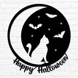 Halloween Cat Moon