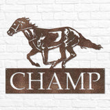 Running Horse Monogram