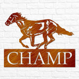 Running Horse Monogram
