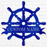 Yacht Wheel Monogram