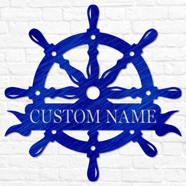 Yacht Wheel Monogram