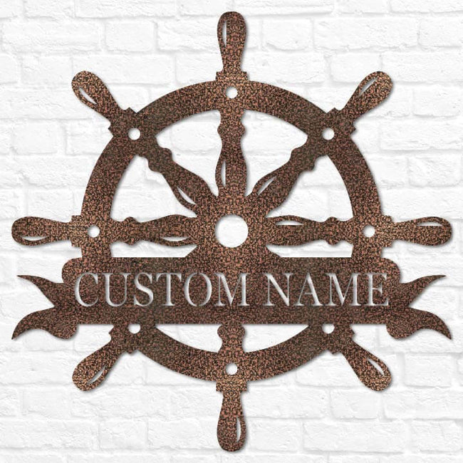 Yacht Wheel Monogram