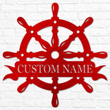 Yacht Wheel Monogram